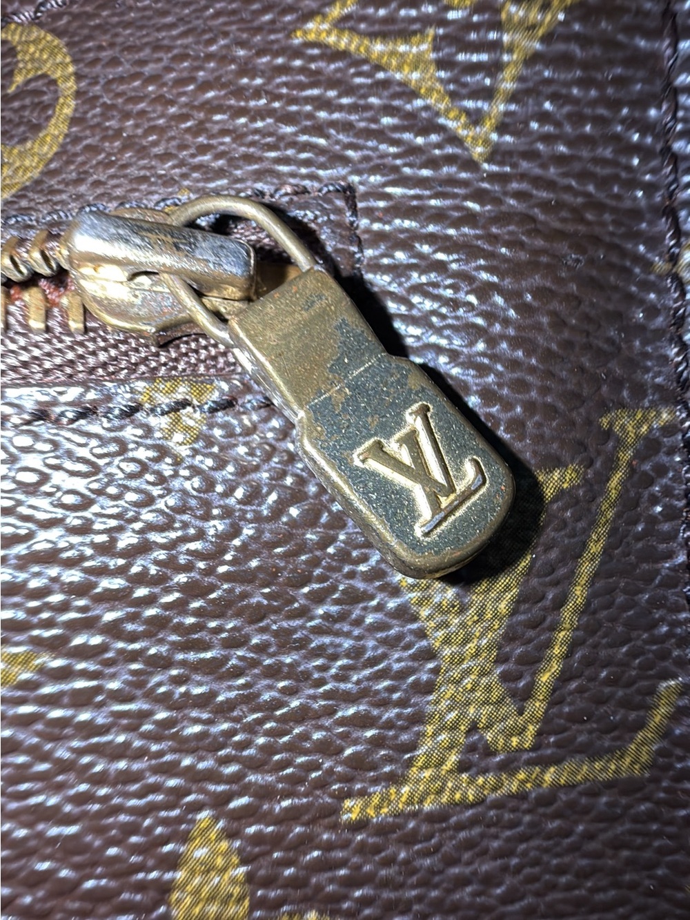 Vintage Louis Vuitton monogram Angian shoulder bag authenticated !! - Picture 14 of 16